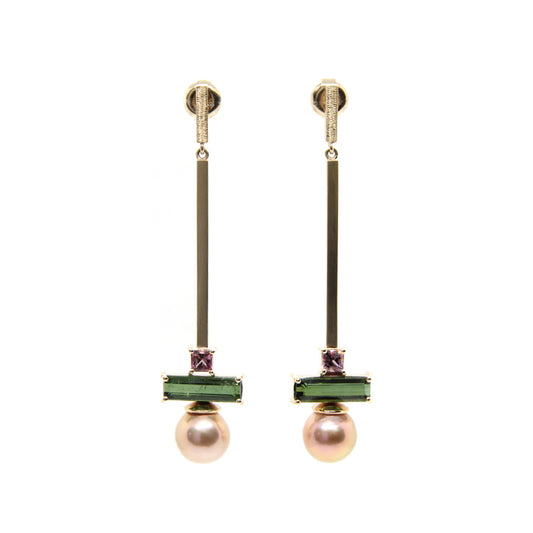 CROSS SECTION EARRINGS