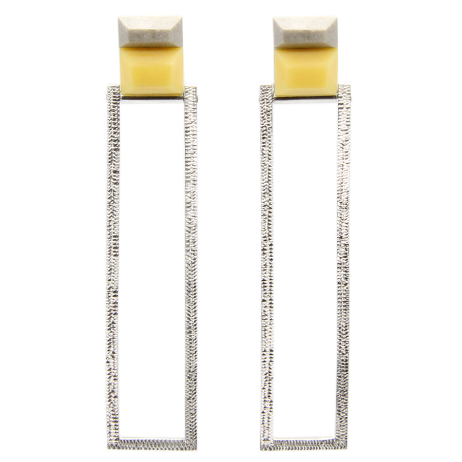 SQUARE SPLICE EARRINGS