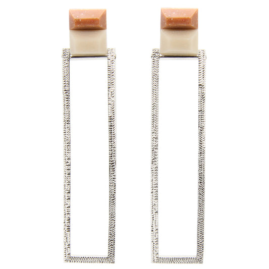 SQUARE SPLICE EARRINGS